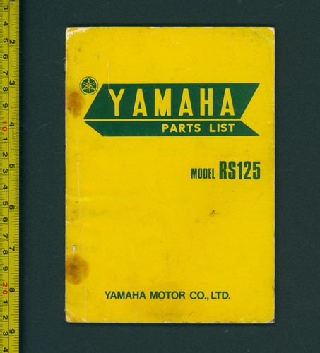 Yamaha rs125 parts - yamaha, (74-76)