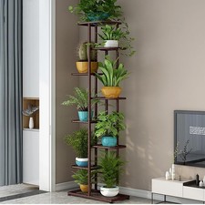 Large 8 Tier Plant Stand Tiered Shelf Garden Patio Balcony Porch Flowers Display
