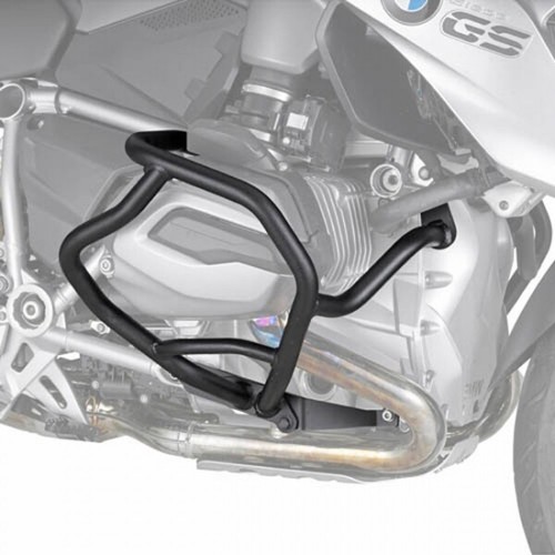 Tubular engine guard black - tubular,