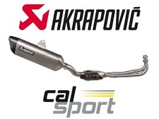 Akrapovic Yamaha T-Max 560 SX 2023 Road Legal Exhaust System Titanium Can