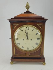 Regency W WRIGHT ONGAR Twin Fusee Bracket Clock 