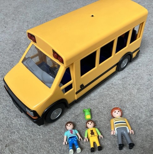 Playmobil school bus with - playmobil,