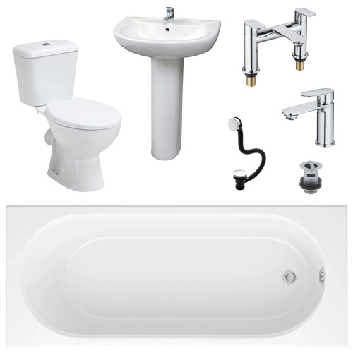 Complete bathroom suite porto - bathroom,