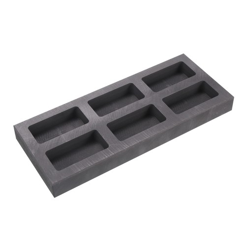 Gold silver graphite ingot - silver,