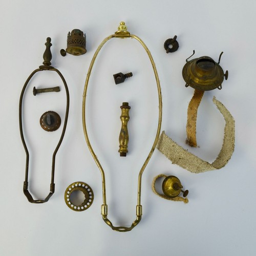 Lot vintage oil - lot, parts