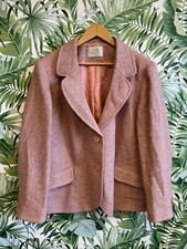 Ann Harvey peach woolen blazer
