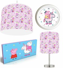 Peppa Pig Unicorn  Lampshade 