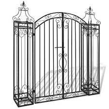 NEW  Garden Gate Driveway Entryway Gate  Yard Fencing Gate Arch F0P7