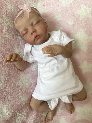 Reborn baby girl doll - reborn,
