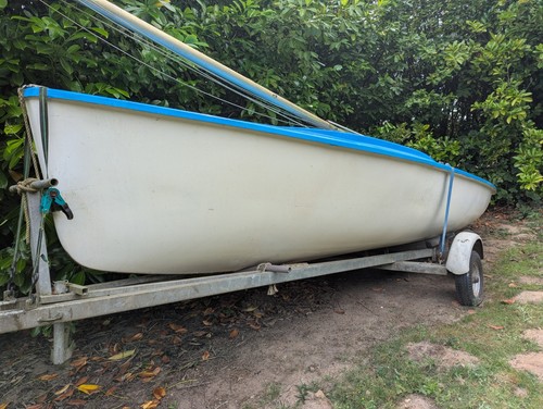 Kestrel sailing dinghy with - kestrel,