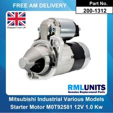 Starter Motor For Yale Forklift Jungheinrich 1998- M000T92581 M000T84381