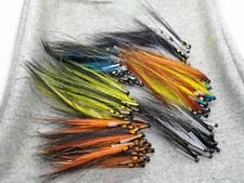 1 Sunray Salmon Tube fly Tied on 1" Plastic Tubes