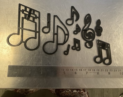 Musical note patchwork cutters - musical,
