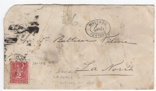 Chile 1888 saltpeter office - 1888,