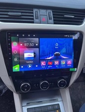 For Skoda Octavia Mk3 13-18 Carplay Android 15 Radio Stereo GPS SAT NAV BT 2+64G