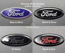 STEERING WHEEL BADGE STICKER