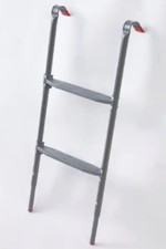 Jumpking Trampoline Ladder 36" to 38" Expanding Flat Steps Galvanized Steel