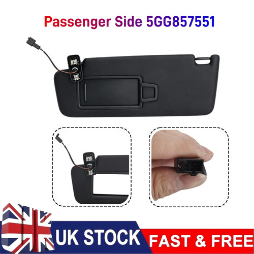 Sun visor passenger side - visor,