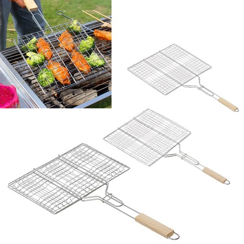 Bbq grilling basket mesh grill - bbq,