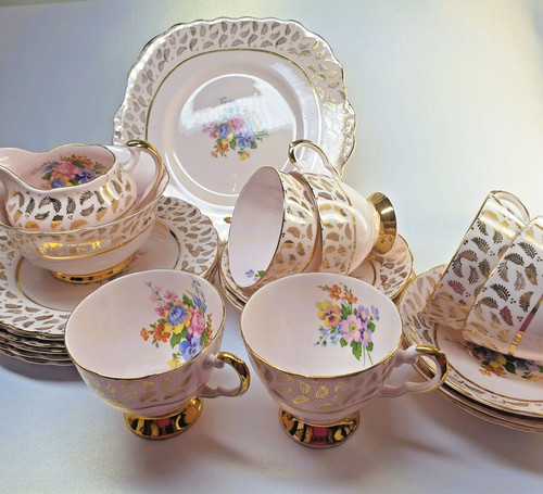 Vintage tuscan pink flower - tuscan,