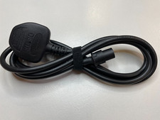 BULGIN mini 3 pin plug, 14mm body, Ferrograph, Racal, 2 metre cable / Plug