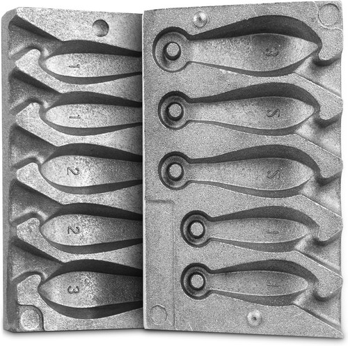 Sinker mold ounce with - sinker,