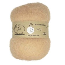 Carded NZ Wool For Needle