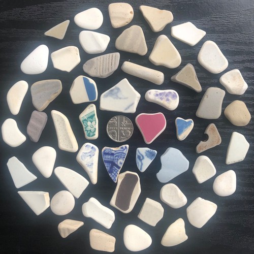 Pieces sea pottery - 50,