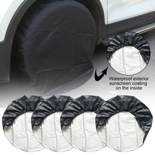 2/4x Heavy Duty Tire Cover RV Wheel for Caravan Trailer Camper Motorhome 27"-29"