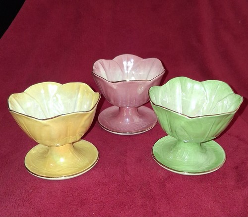 Vintage maling pottery lustre - maling,