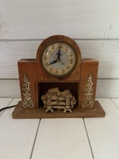 Vintage United Clock - Wooden