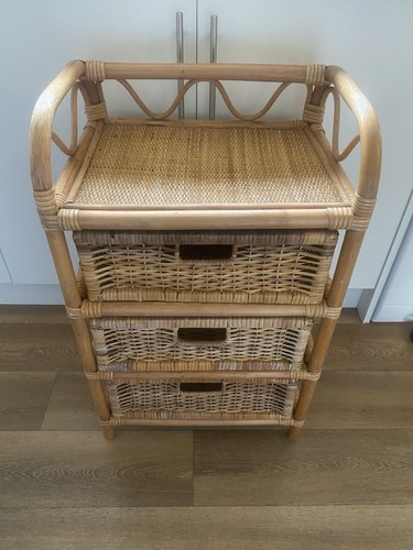 Vintage bamboo rattan wicker - vintage,