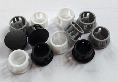 Round plastic blanking - , caps