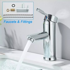 Chrome Bathroom Sink Faucet