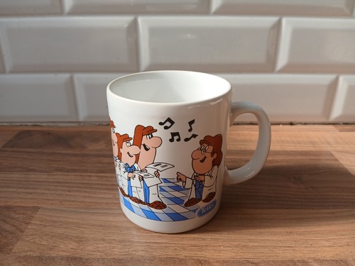 Vintage musical tetley tea - musical, mug