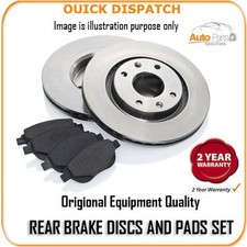 17252 REAR BRAKE DISCS AND