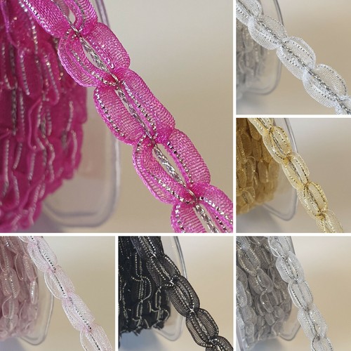 Premium sheer beaded - beaded, ribbon