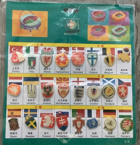 Full set 2020 uefa - set,