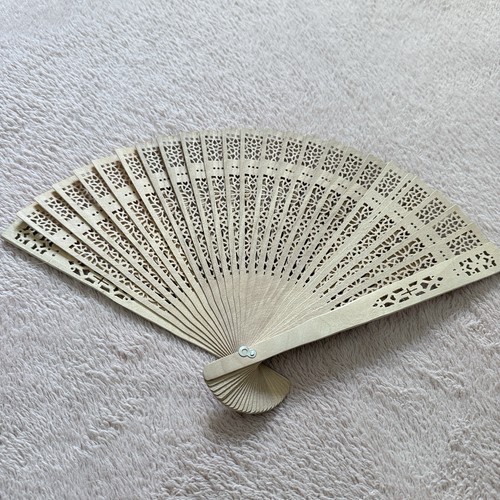 Vintage wooden folding hand - folding,