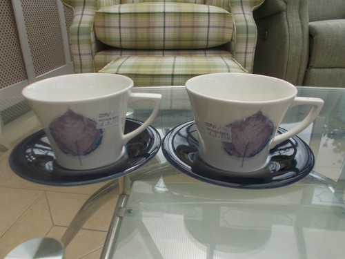 Pair rare portmeirion dusk - pair,