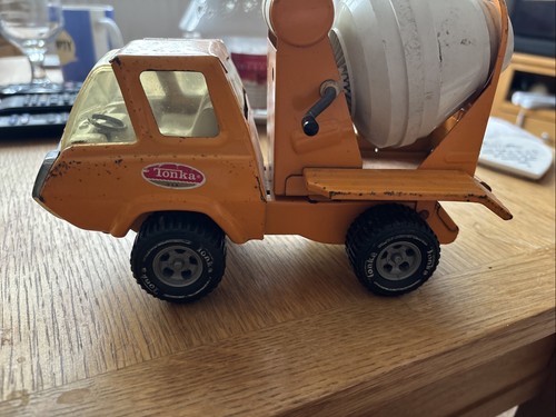 Vintage tonka cement mixer - vintage,