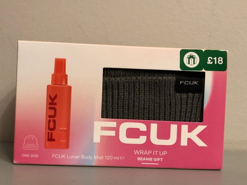Fcuk gift set beanie hat - beanie, &