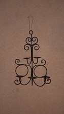 Wrought Iron 5 Candle Holder