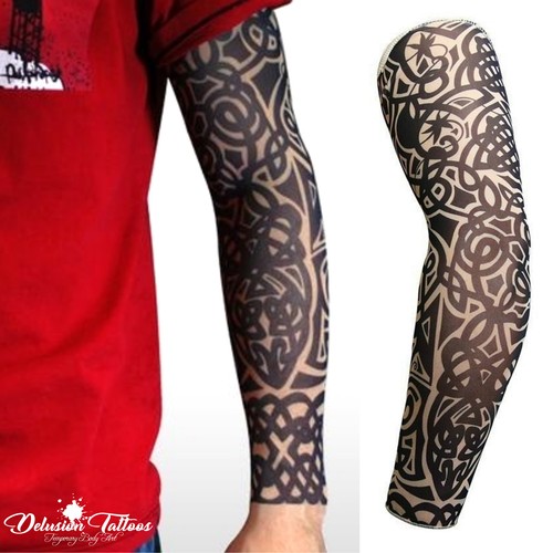 Temporary tattoo sleeve - temporary,