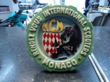 Lambretta Render Vous International Scooters  1963 Rally Monaco Ceramic Trophy