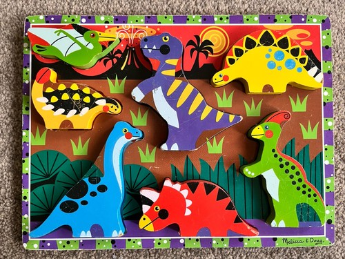 Melissa doug dinosaur - dinosaur, wooden