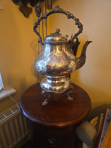 Antique samovar silver - silver, plated