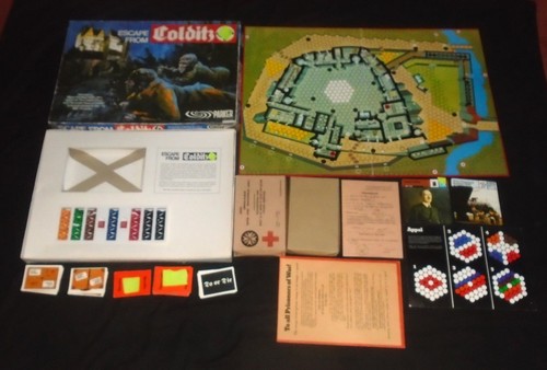 Escape from colditz board - escape, (board