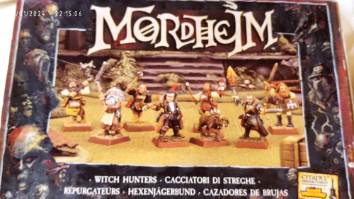 Mordheim metal witch hunters - metal,