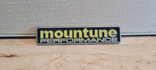 Mountune performance badge - mountune,